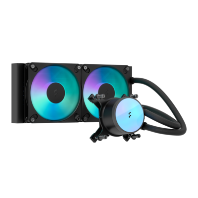 Fractal Design Radius 240 RGB Black | AiO-Wasserkühlung