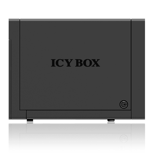 Icy Box Externes 4-fach JBOD Gehäuse für 4x 3,5" SATA Gehäuse Produkt Bild 4