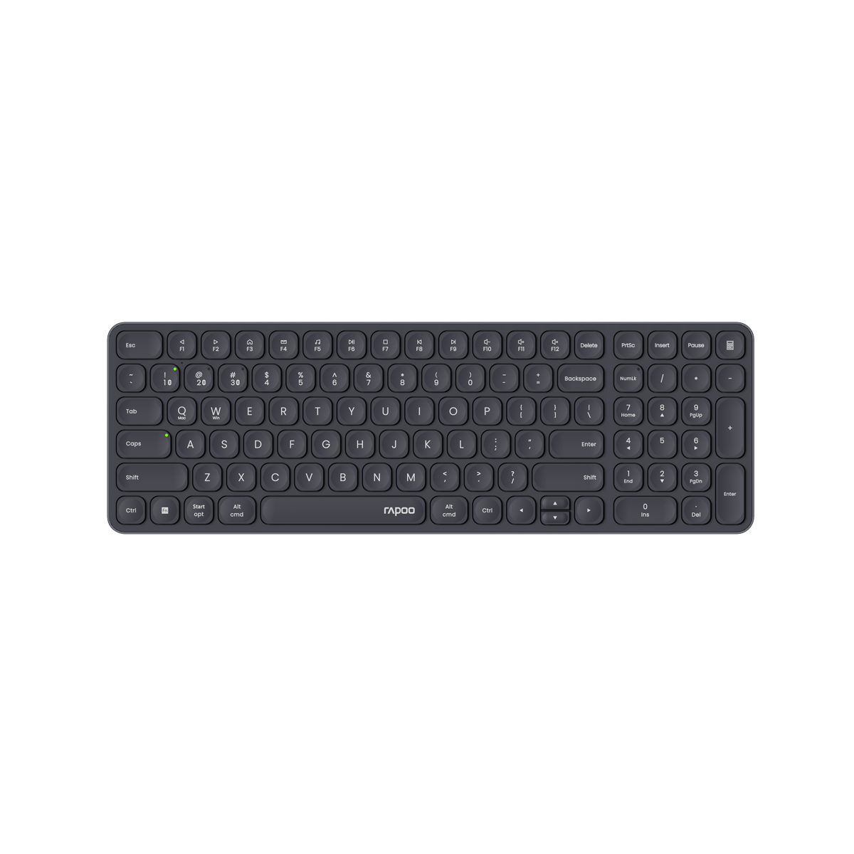 Rapoo Kabellose, ultraflache Multi-Mode-Tastatur 