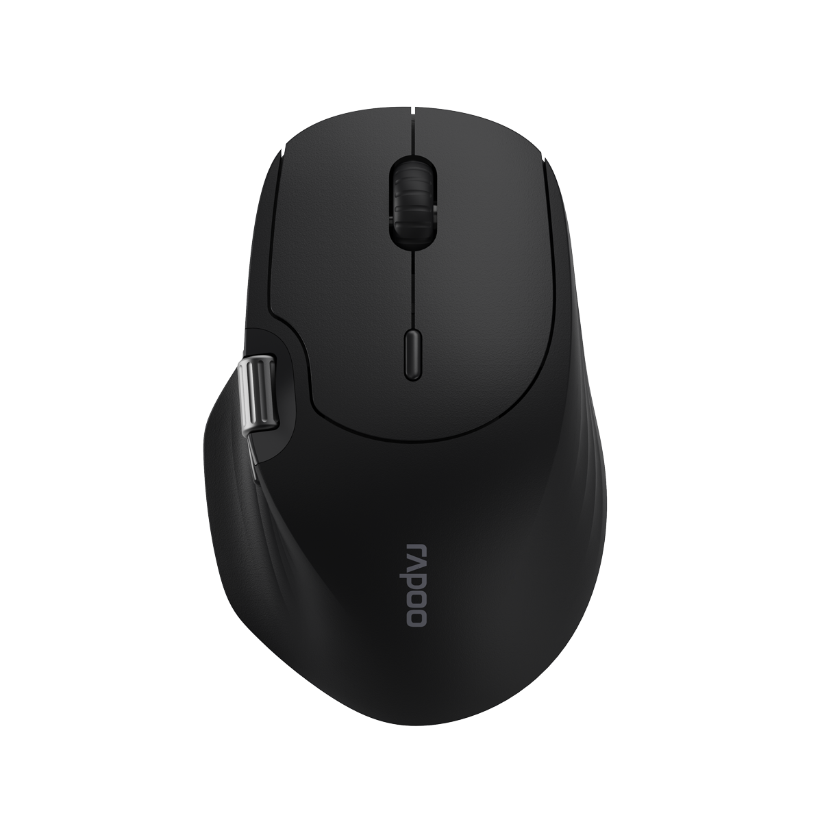 Rapoo Kabellose Multi-Mode-Maus "MT560", Schwarz Bluetooth, kabellos (Dongle), hochauflösender 4000 Dpi-Sensor, Bis zu 1...