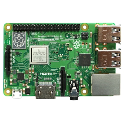 Raspberry Pi 3 Modell B+ 1GB | ARM Cortex-A53 4x 1,40GHz, 1GB RAM, WLAN, Bluetooth, LAN, 4x USB