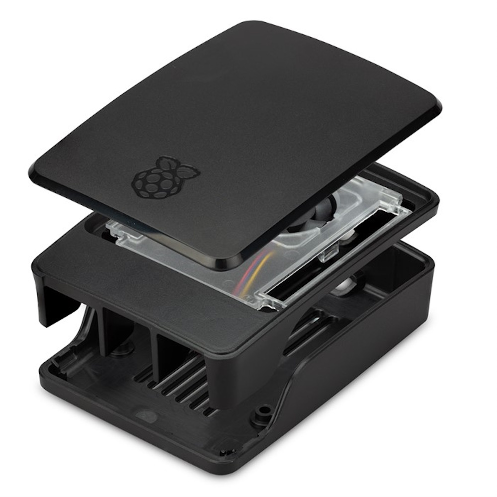 Original Raspberry Pi 5 Plastik Gehäuse - schwarz/grau