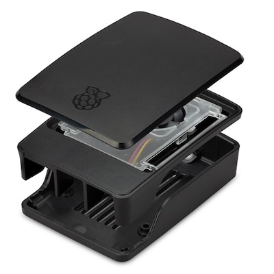 Original Raspberry Pi 5 Plastik Gehäuse - schwarz/grau