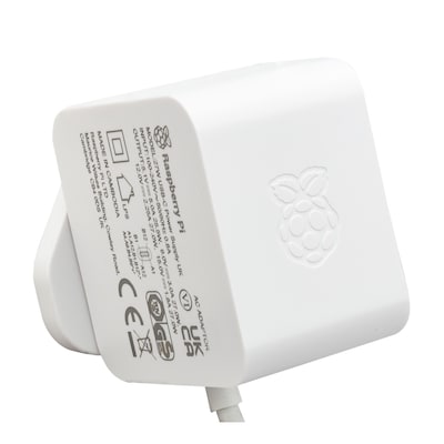 Offizielles Netzteil für Raspberry Pi 5 27W USB-C - weiß