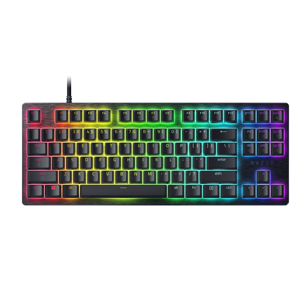 Razer Huntsman V3 HE Magnetic TKL 8KHz Gaming Tastatur Magnetische E-Sport-Tastatur mit Hall-Effect-Switches