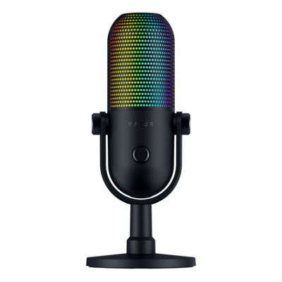 Razer Serien V3 Chroma 32-Bit Gaming Mikrofon RGB-USB-Mikrofon mit 32-Bit-DSP, schwarz