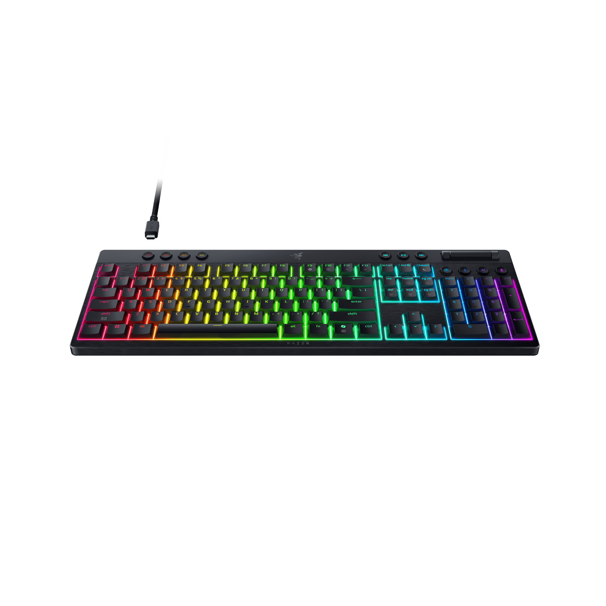 Razer Blackwidow V4 Low Profile Orange Switches - Tastaturen