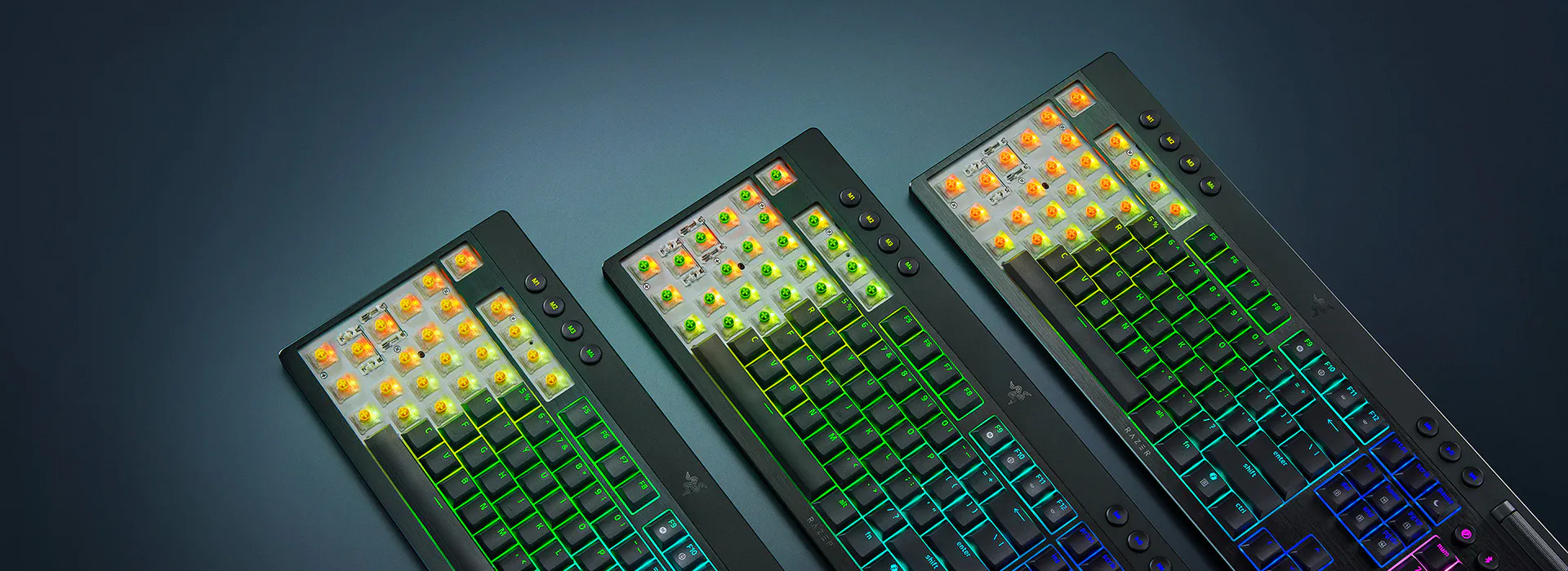 Razer Blackwidow V4 TKL Low Profile Orange Switches_2