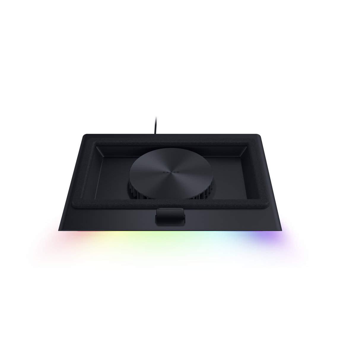 Razer Laptop Cooling Pad - integrierter USB-A-Dock, mit Razer Chroma Beleuchtung