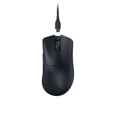 Razer DeathAdder V3 Pro Schwarz - Ultra leichte kabellose ergonomische E-Sport-Maus