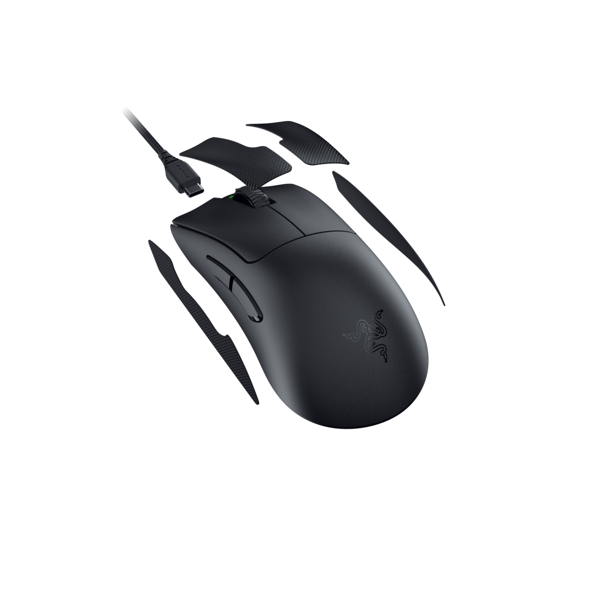 Razer DeathAdder V3 Pro Schwarz - Ultra leichte kabellose ergonomische E-Sport-Maus Mäuse Produkt Bild 4