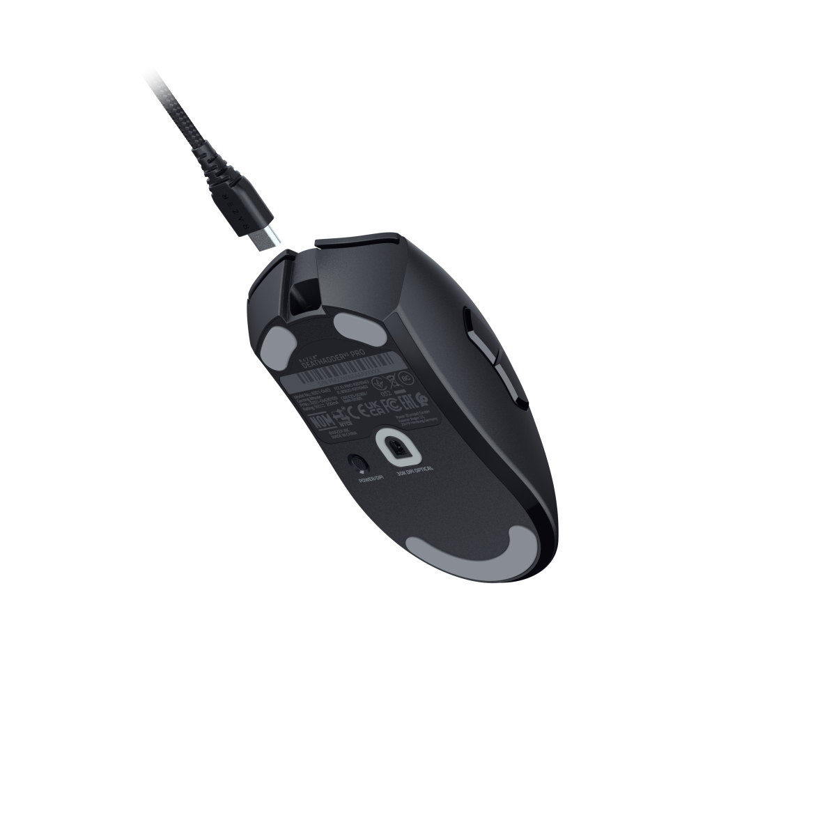 Razer DeathAdder V3 Pro Schwarz - Ultra leichte kabellose ergonomische E-Sport-Maus Mäuse Produkt Bild 5