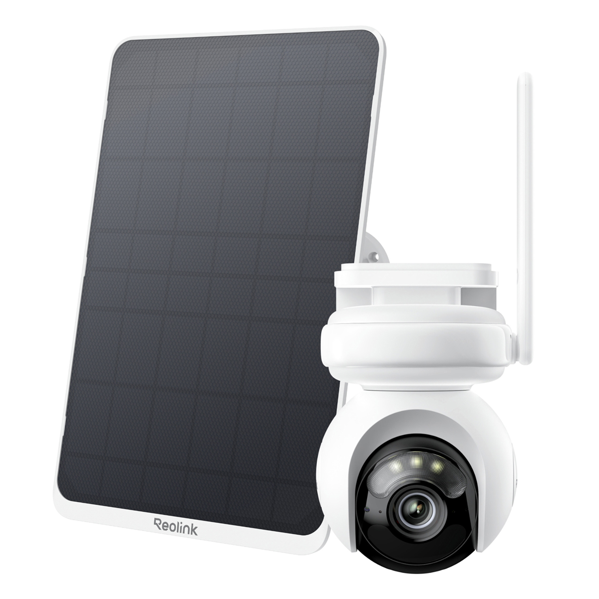 Reolink Altas Series B660 Überwachungskamera mit Solarpanel 8MP (3840x2160), Akku-/Solarbetrieb, IP65-Wetterschutz, Nachtsicht in Farbe, Smartes Track