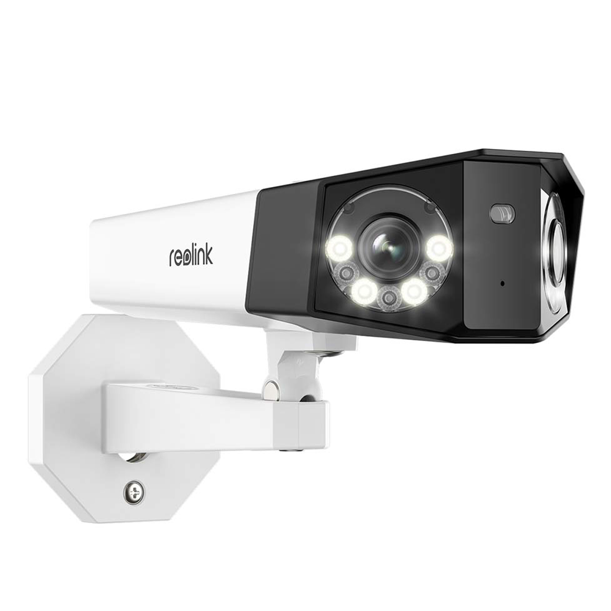 Reolink Duo Series P730 IP Überwachungskamera 8MP (4608x1728), PoE, IP66-Wetterschutz, Nachtsicht in Farbe, Zwei-Objektiv-System Netzwerk-Kamera Produkt Bild 4