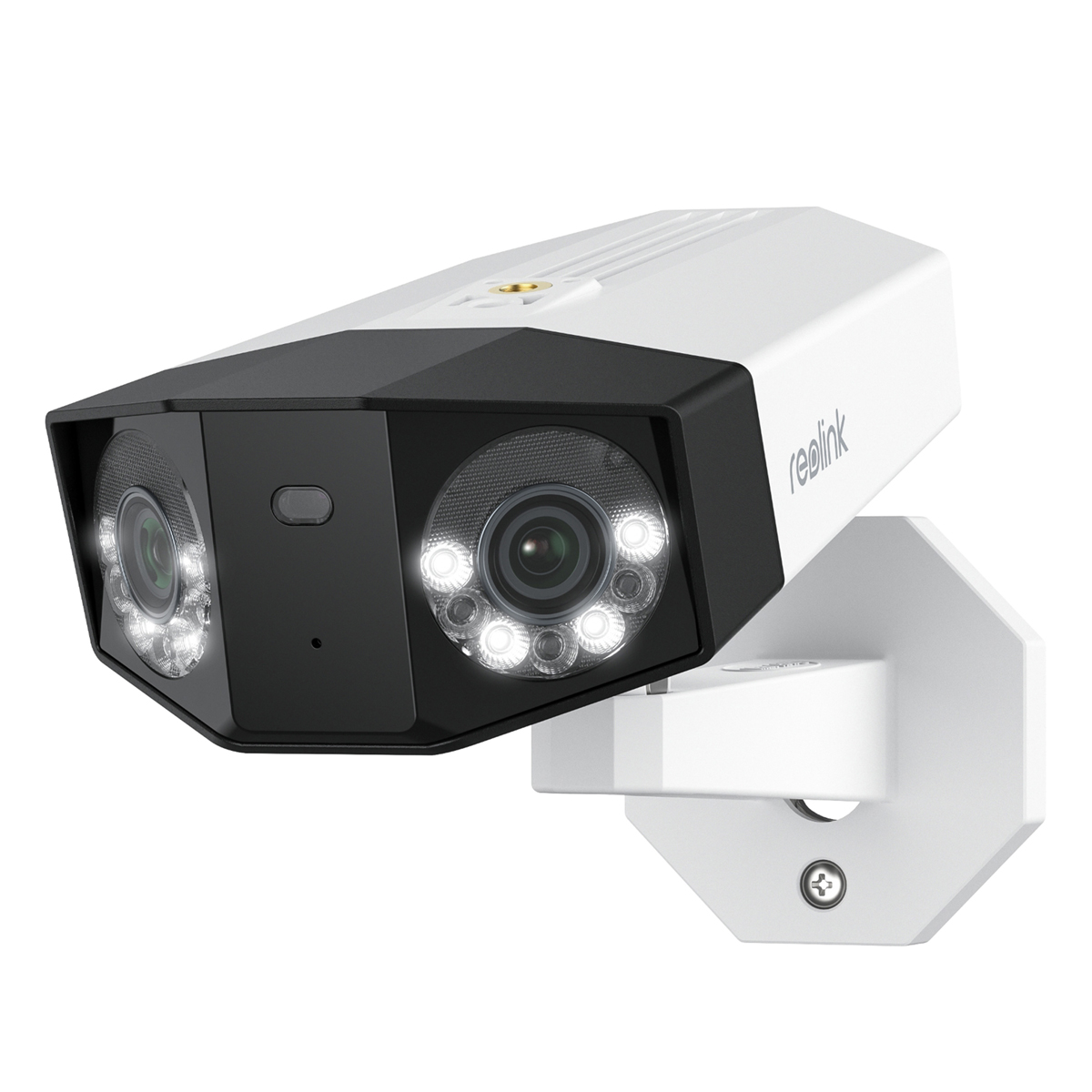 Reolink Duo Series P750 IP Überwachungskamera 16MP (4608x1728), PoE, IP67-Wetterschutz, Nachtsicht in Farbe, Zwei-Objektiv-System, 180° Panorama-Blick