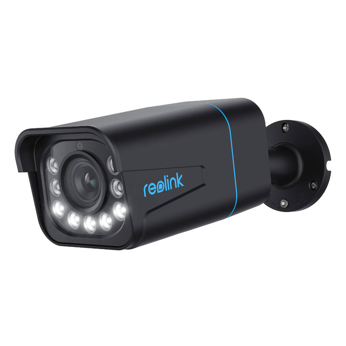 Reolink P430 IP Überwachungskamera Schwarz 8MP (3840x2160), PoE, IP66-Wetterschutz, Nachtsicht in Farbe, 5x Optischer Zo...