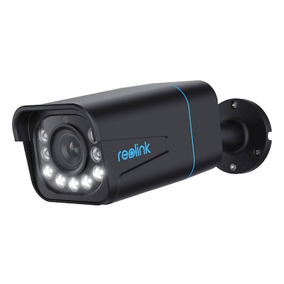 Reolink P430 IP Überwachungskamera Schwarz 8MP (3840x2160), PoE, IP66-Wetterschutz, Nachtsicht in Farbe, 5x Optischer Zo...
