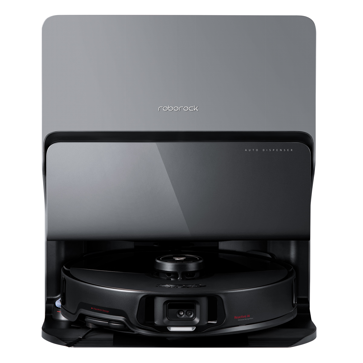 Roborock S8 MaxV Ultra Schwarz Saug-Wisch-Roboter mit Selbstreinigungsstation