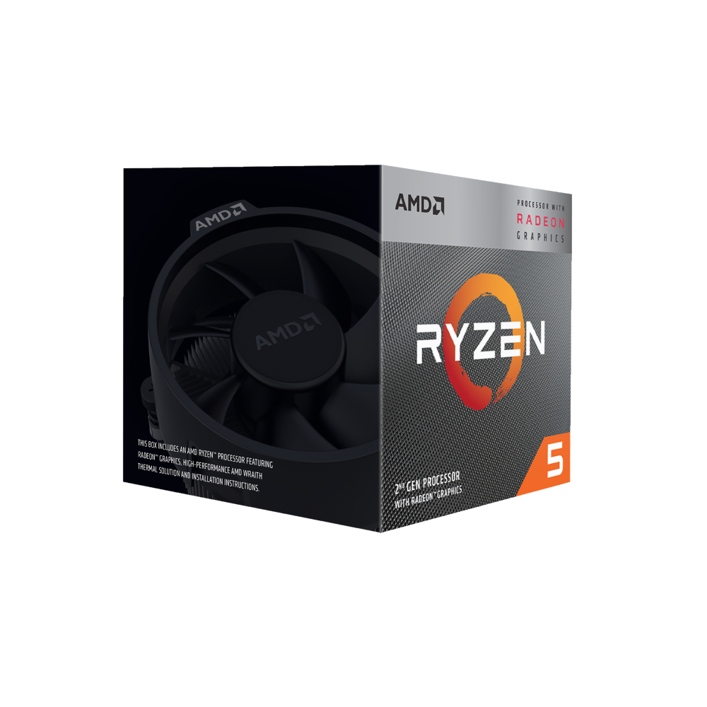 AMD Ryzen™ 5 3400G mit Radeon™ Vega 11 Grafikkarte - Prozessoren