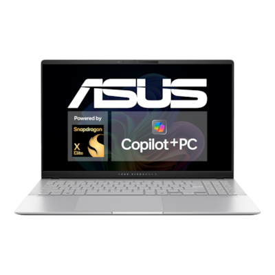 ASUS Vivobook S15 S5507QA-MA049W B-Ware - 15,6" 3K OLED, Qualcomm Snapdragon X Elite X1E, 32GB RAM, 1TB SSD, Qualcomm Ad...