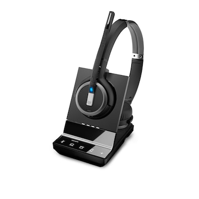 EPOS IMPACT SDW 5066, Beidseitiges kabelloses DECT-Headset Triple-Konnektivität, Noise Cancelling-System, Optimiert für ...