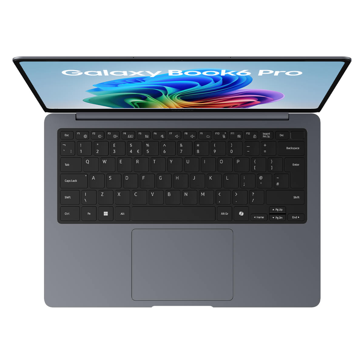 SAMSUNG Galaxy Book6 Pro 14 Zoll // AMOLED//  Intel Core Ultra 7 356H // 32GB//  512GB//  W11 // Gray // Touchscreen// WIN PRO Notebooks Produkt Bild 3