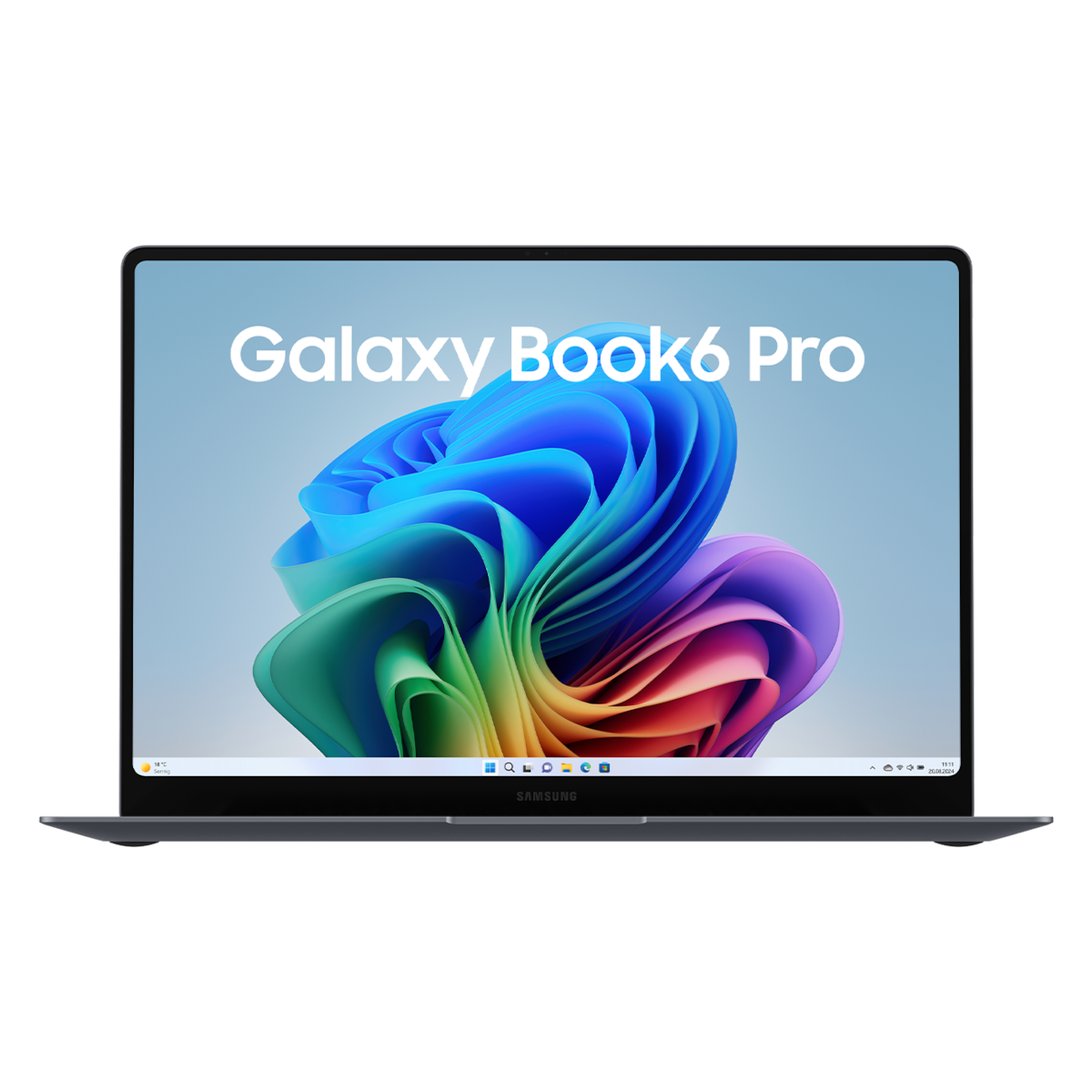 SAMSUNG Galaxy Book6 Pro 14 Zoll // AMOLED//  Intel Core Ultra 7 356H // 32GB//  512GB//  W11 // Gray // Touchscreen// WIN PRO Notebooks Produkt Bild 2