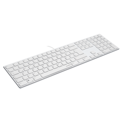 Speedlink RIVA Slim Metal Scissor Keyboard, white - DE Layout