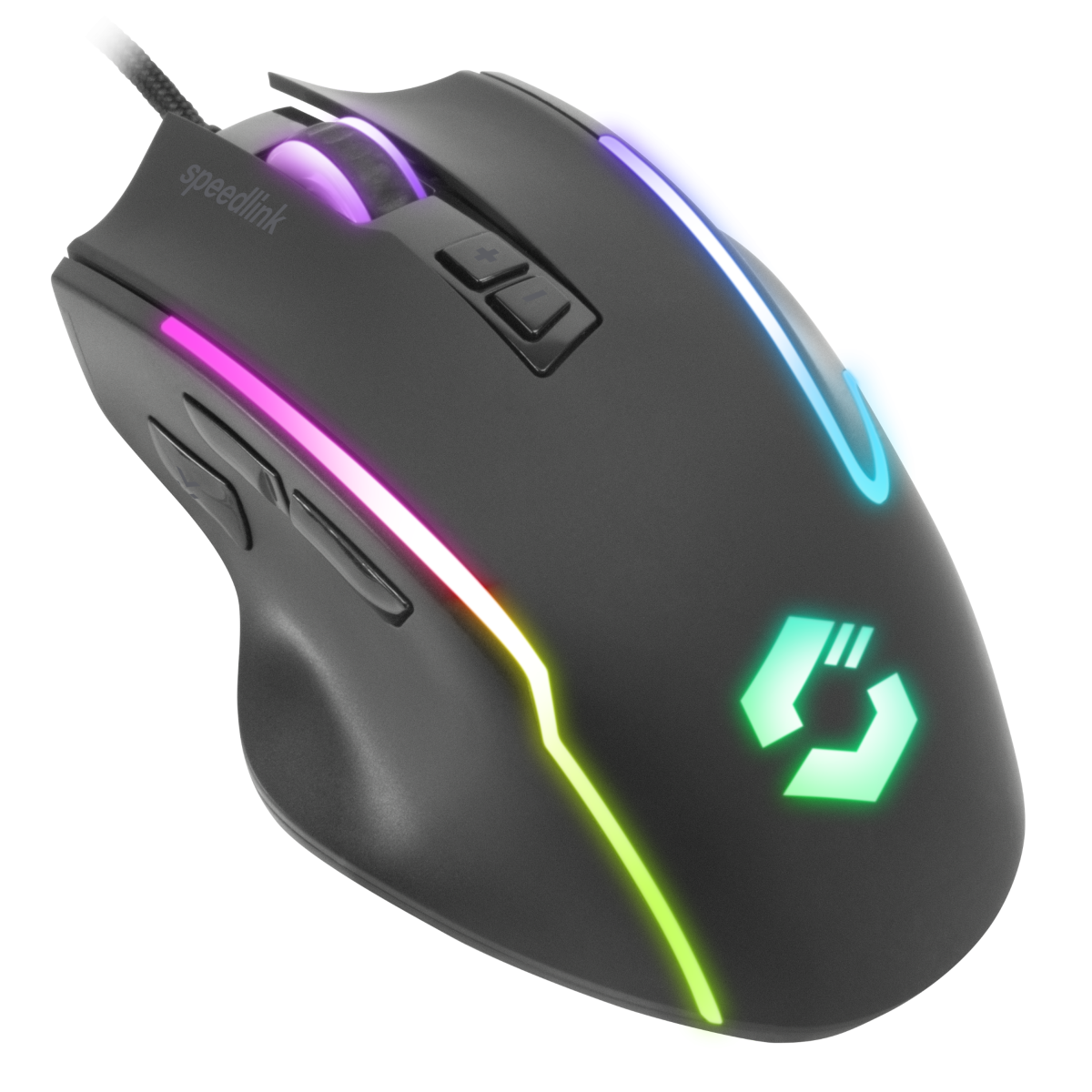 Speedlink VELOX Wiederaufladbare RGB Gaming Maus - kabellos, schwarz