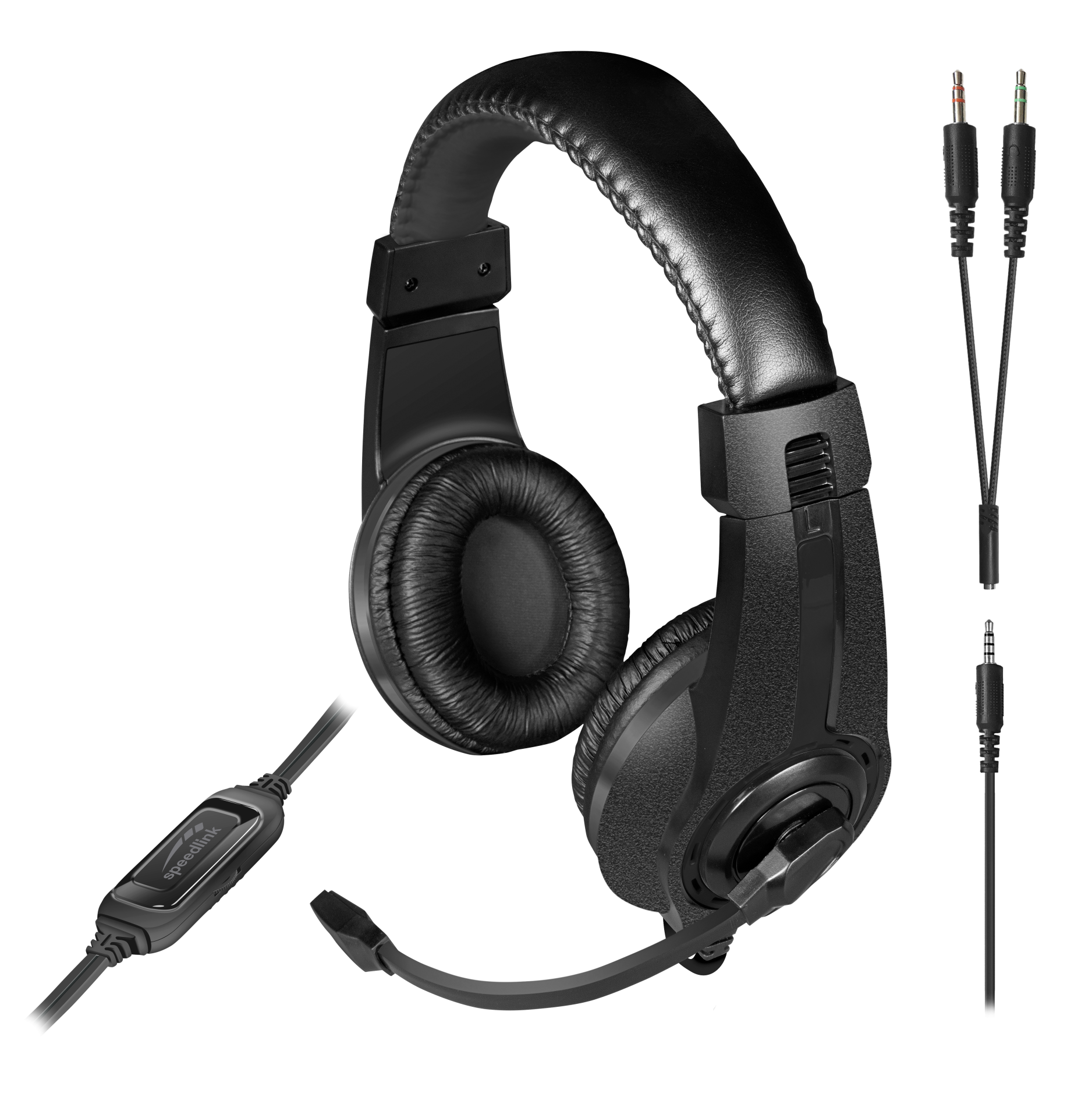 Speedlink LEGATOS Stereo Gaming Headset (PC/PS5/PS4/Xbox Series X/S/Switch/OLED/Lite, black)