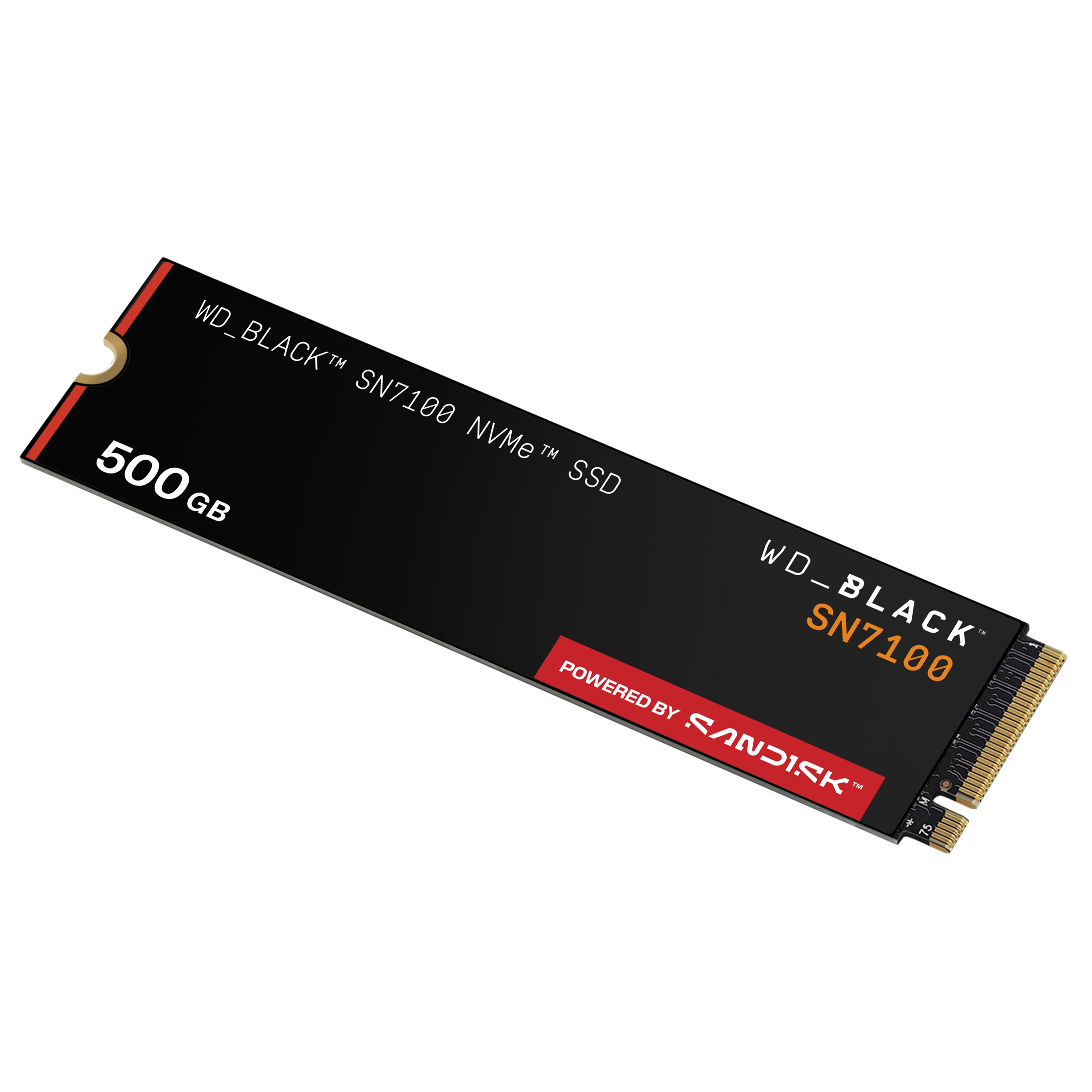 WD_BLACK SN7100 SSD 500GB M.2280 PCIe Gen4 NVMe - Solid-State