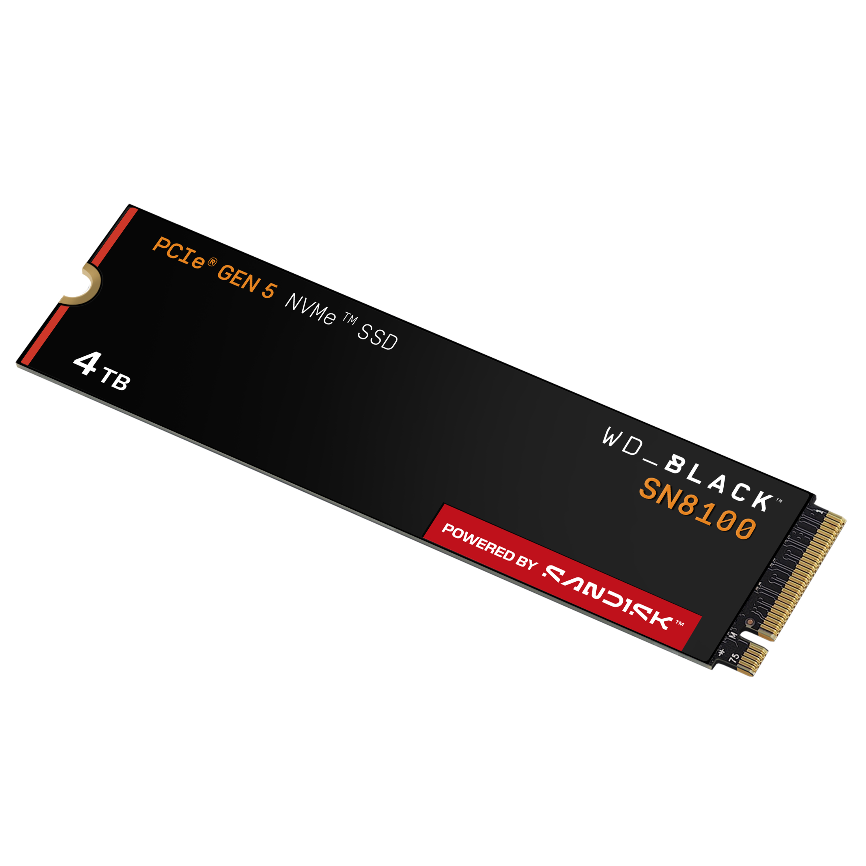 WD_BLACK SN8100 SSD 4TB M.2 2280 PCIe Gen5 NVMe - Solid-State