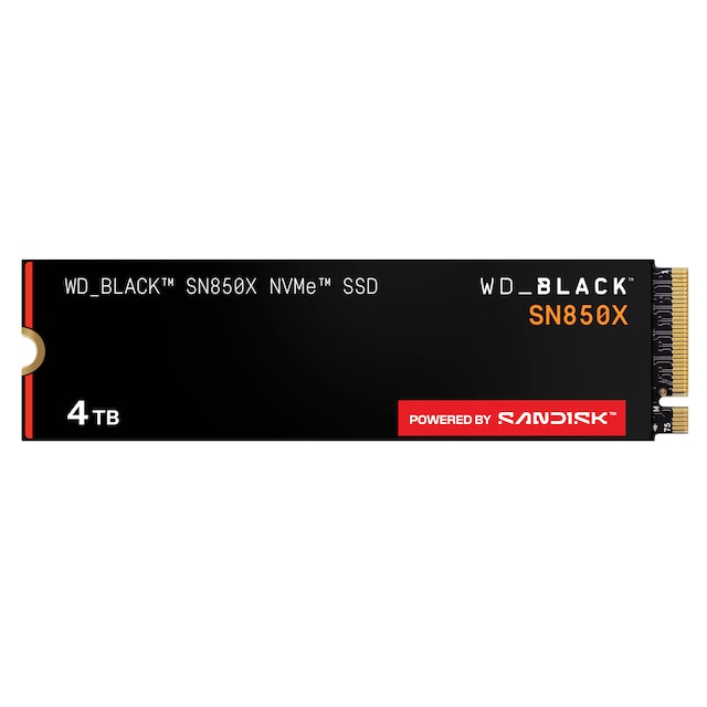WD_BLACK SN850X 4TB NVMe SSD