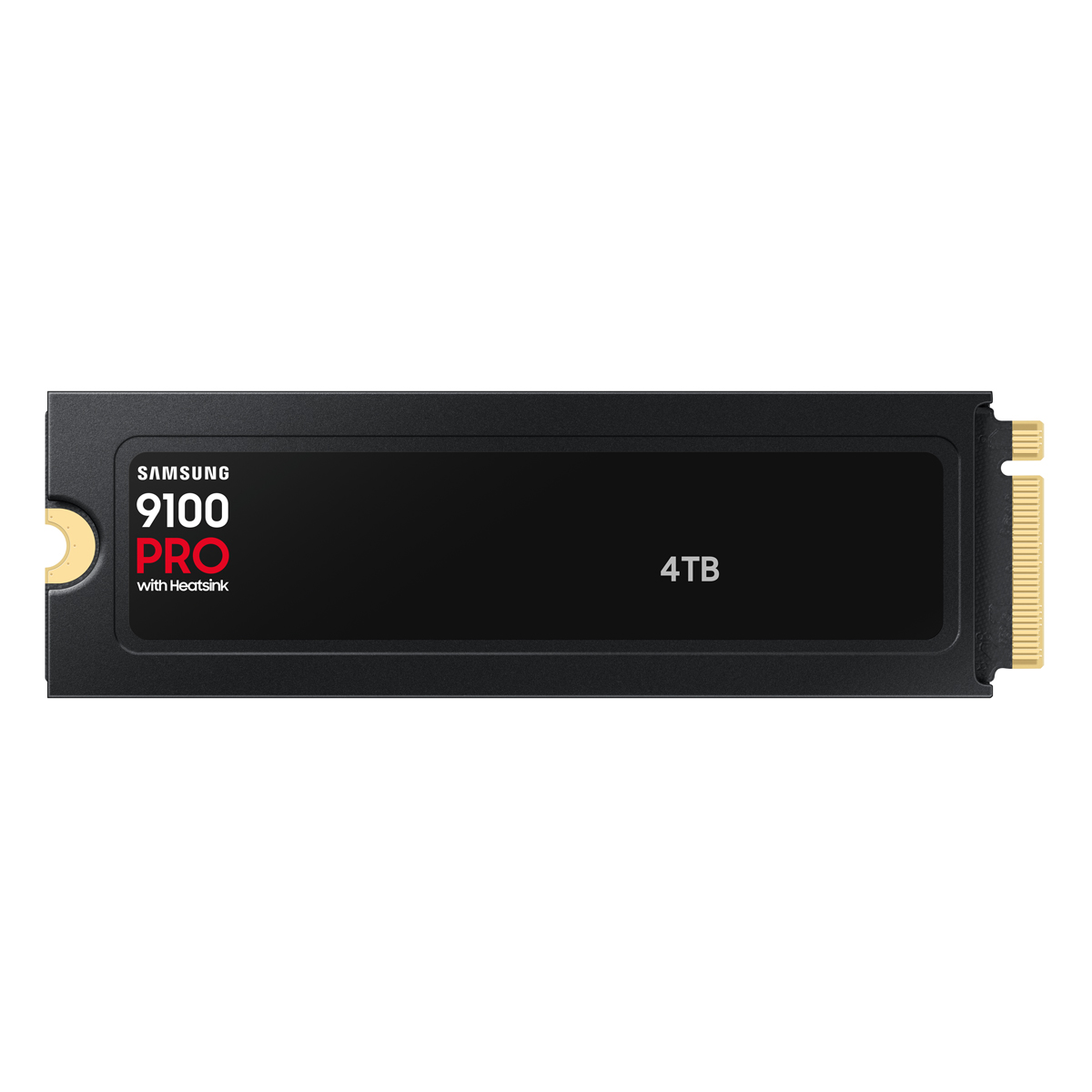 Samsung 9100 PRO Heatsink SSD 4TB M.2 PCIe Gen5 NVMe Internes Solid-State-Module mit Kühlkörper
