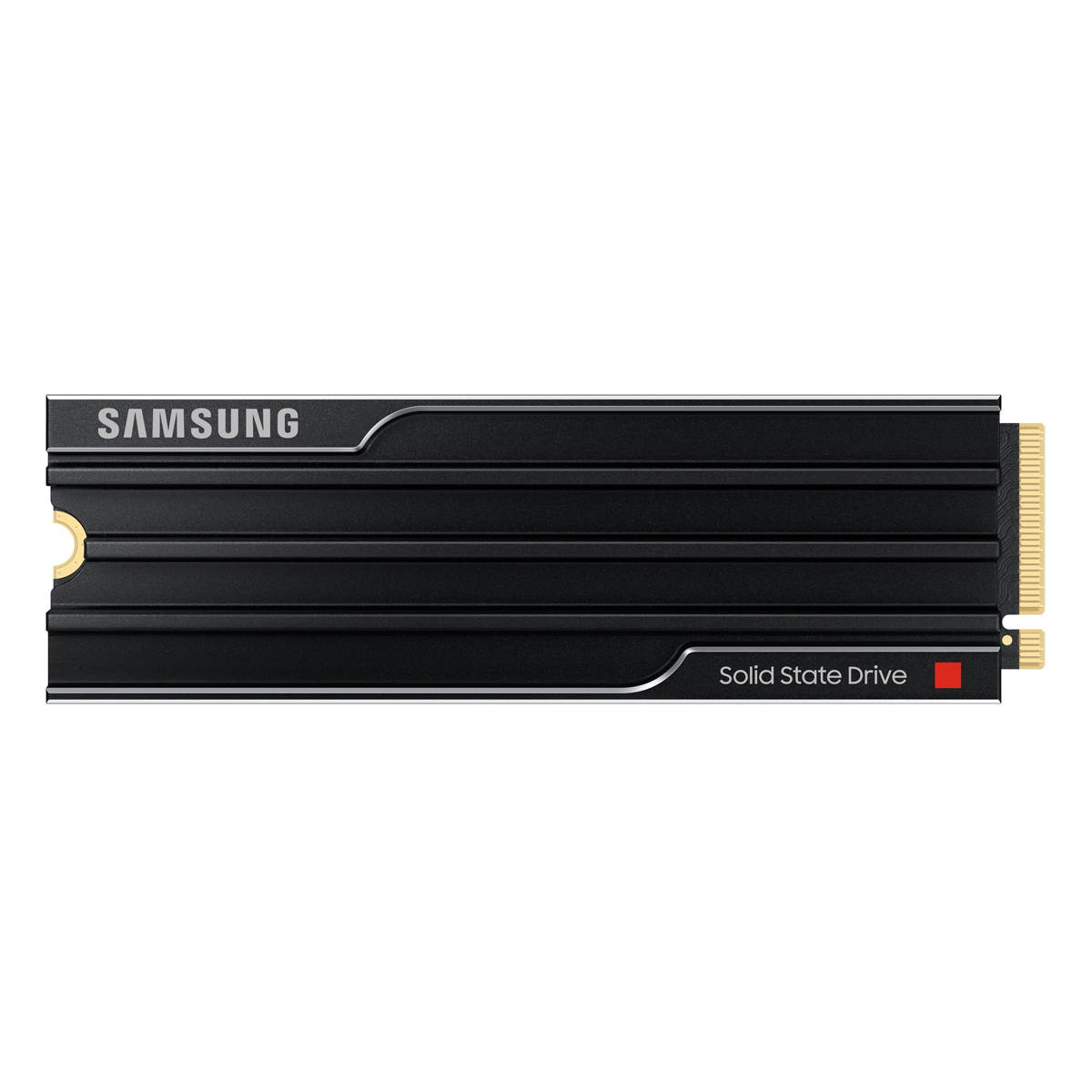Samsung 9100 PRO Heatsink SSD 2TB M.2 PCIe Gen5 NVMe Internes Solid-State-Module mit Kühlkörper