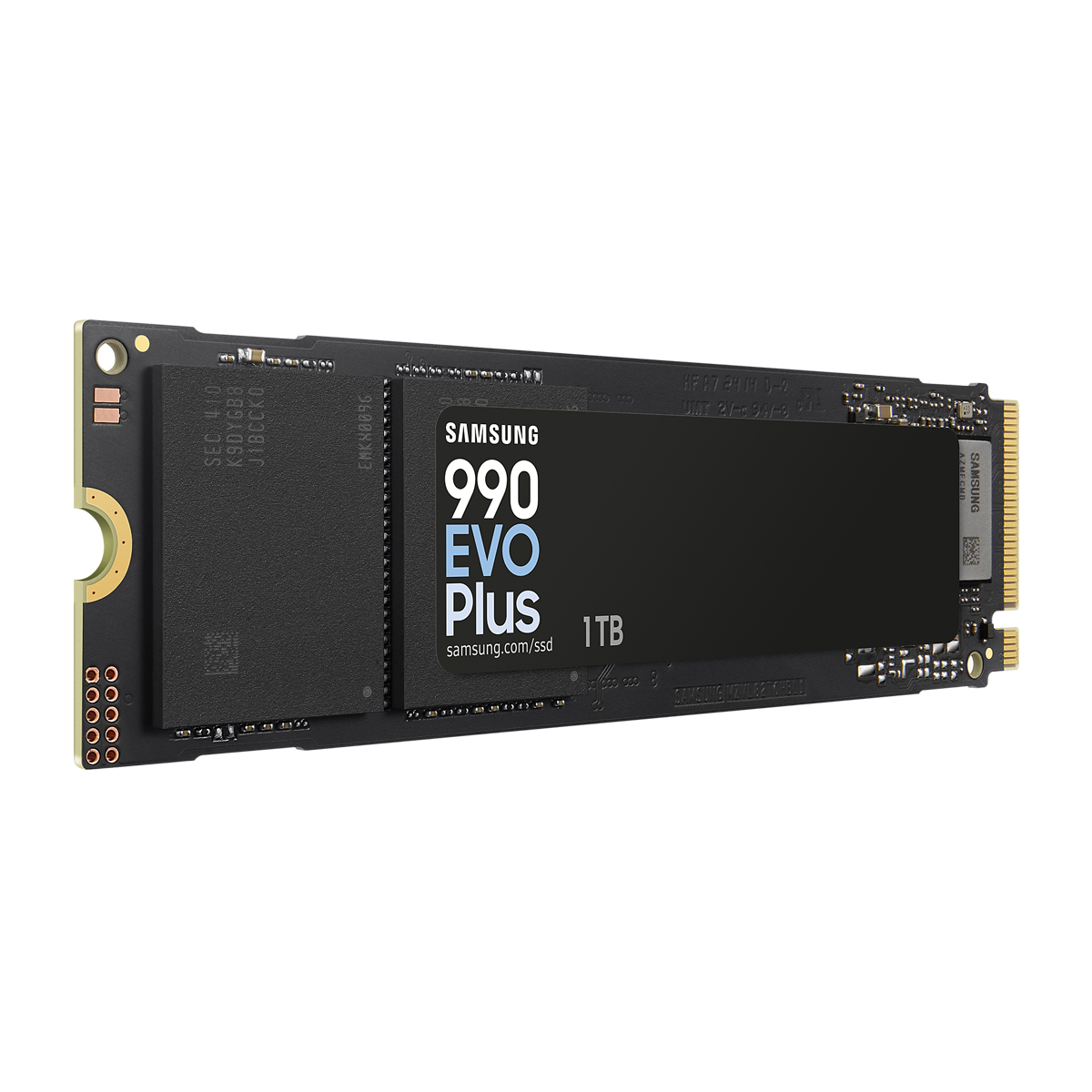 Samsung 990 EVO Plus SSD 1TB M.2 PCIe Gen4/Gen5 NVMe Internes Solid-State-Module Solid-State-Drive Produkt Bild 3