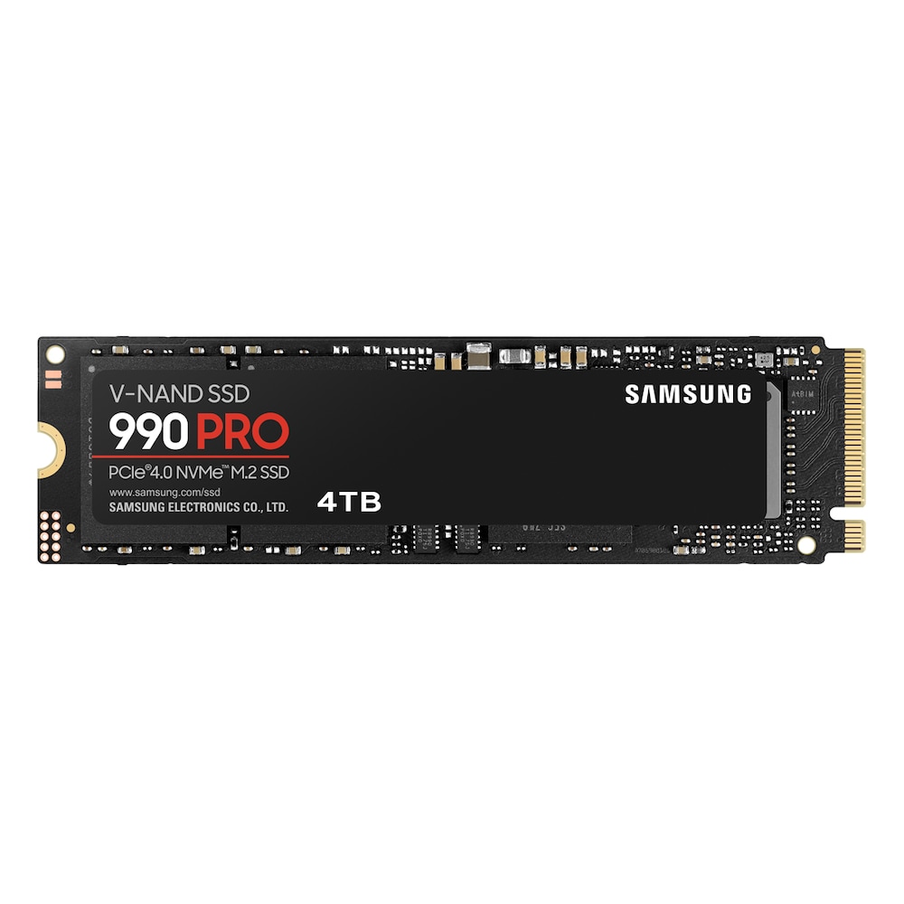 Samsung 990 PRO SSD 4TB M.2 PCIe Gen4 NVMe Internes Solid-State-Module