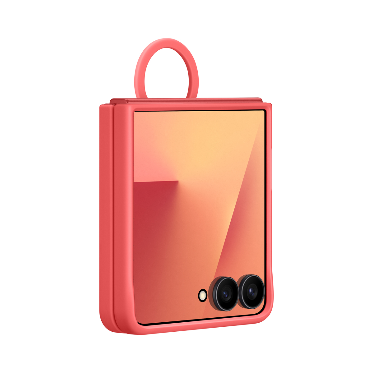 Samsung Ring Case (Silicone) für Galaxy Flip7 Red Handytaschen Produkt Bild 1