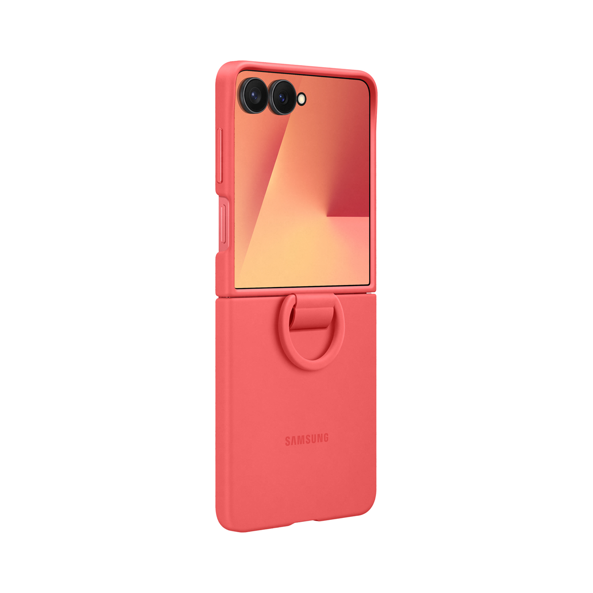 Samsung Ring Case (Silicone) für Galaxy Flip7 Red Handytaschen Produkt Bild 5