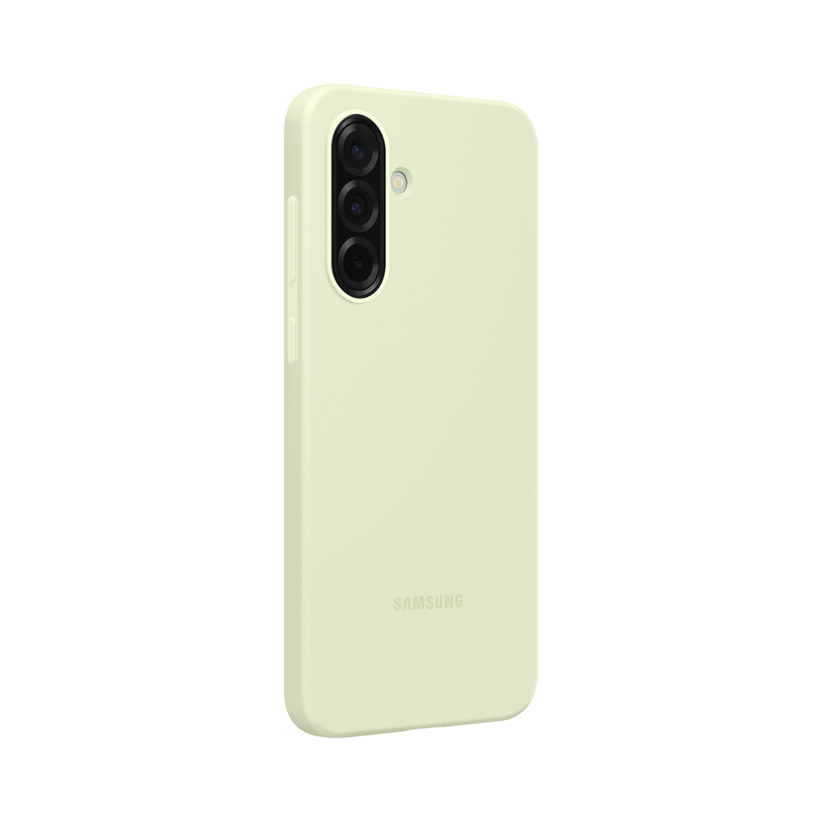 Samsung Silicone Case für Galaxy A36, Light Green Handytasche
