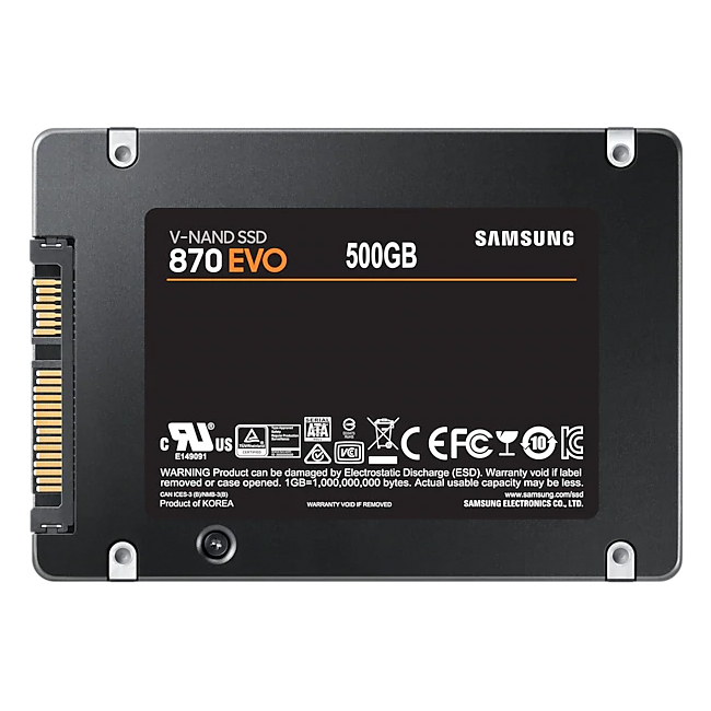 Samsung 870 EVO SSD 500GB 2.5 Zoll SATA 6Gb/s kaufen | NBB