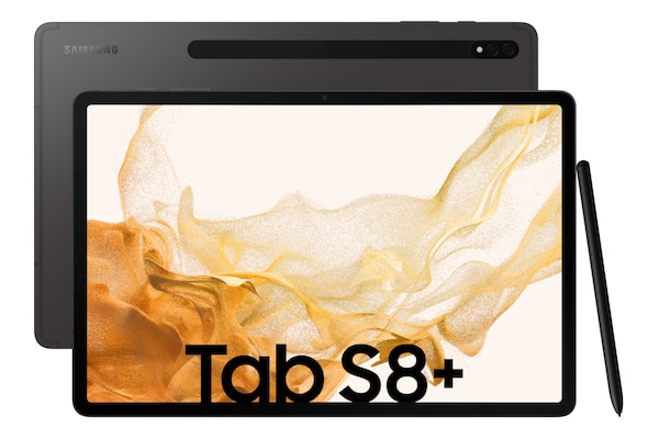 Samsung X806B Galaxy Tab S8+ 5G 128 GB Enterprise ED (Gr B-Ware 12,4" WQXGA+ Display / Octa-Cora / 8GB RAM / 128 GB Spei...