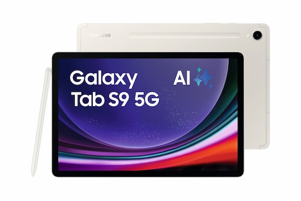 Samsung X716N Galaxy Tab S9 5G 128 GB (Beige) 11" WQXGA Display / Octa-Cora / 8GB RAM / 128GB Speicher / Android 13.0