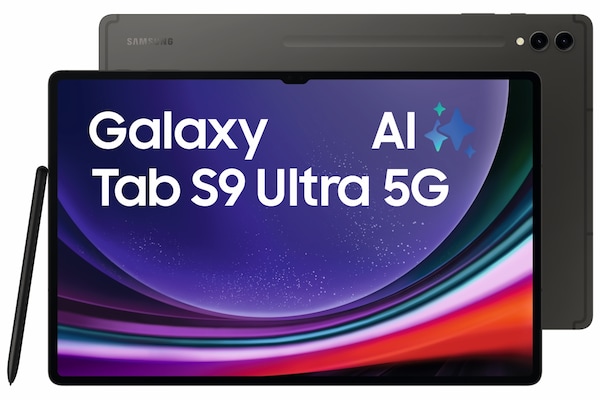 Samsung X916N Galaxy Tab S9 Ultra 5G 512 GB (Grau) 14,6" WQXGA+ Display / Octa-Cora / 12GB RAM / 512GB Speicher / Androi...