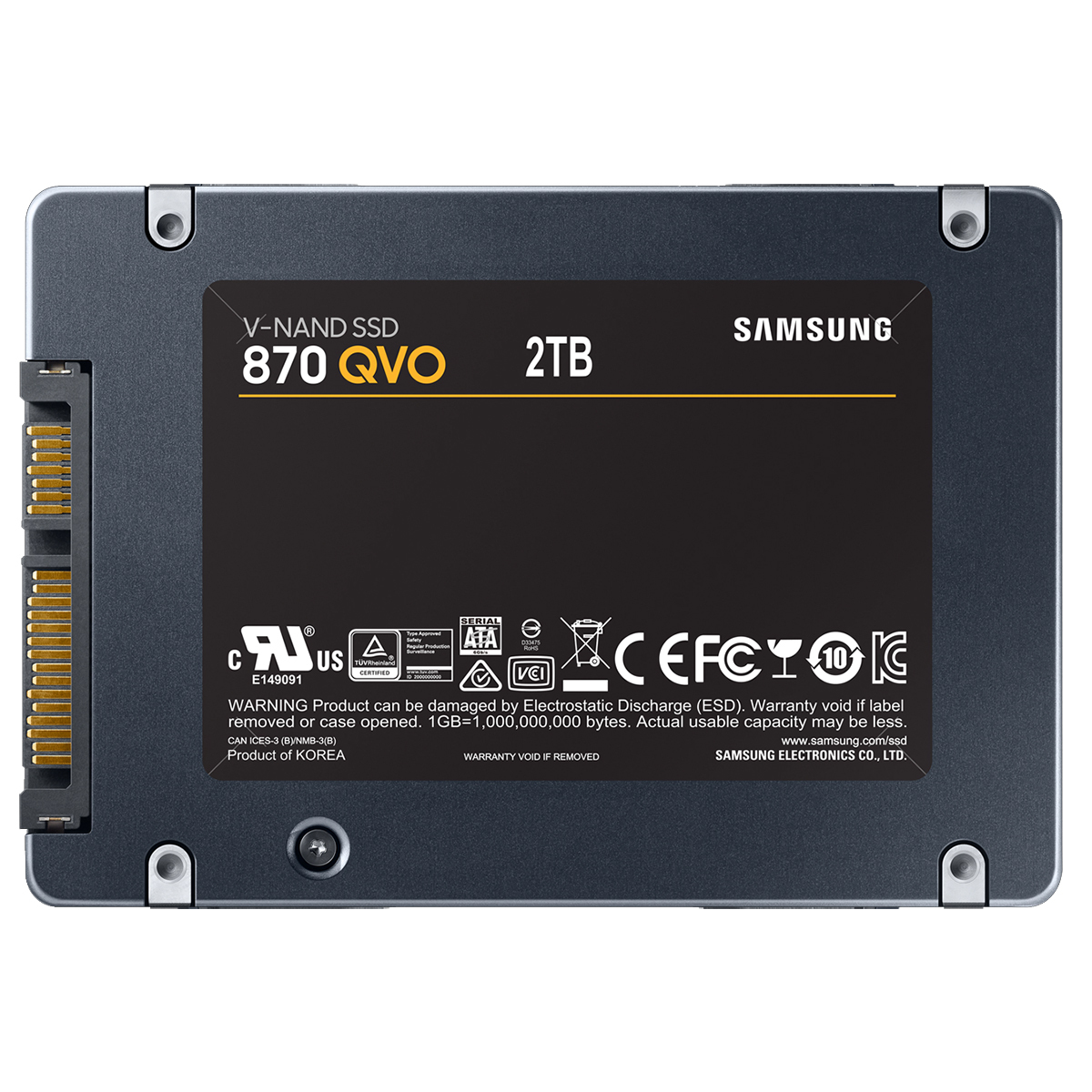 内蔵型SSD Samsung SSD 870 QVO 2TB SATA 2.5\