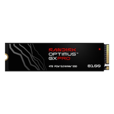 SanDisk Optimus GX PRO 8100 SSD 4TB M.2 2280 PCIe Gen5 Internes Solid-State-Module