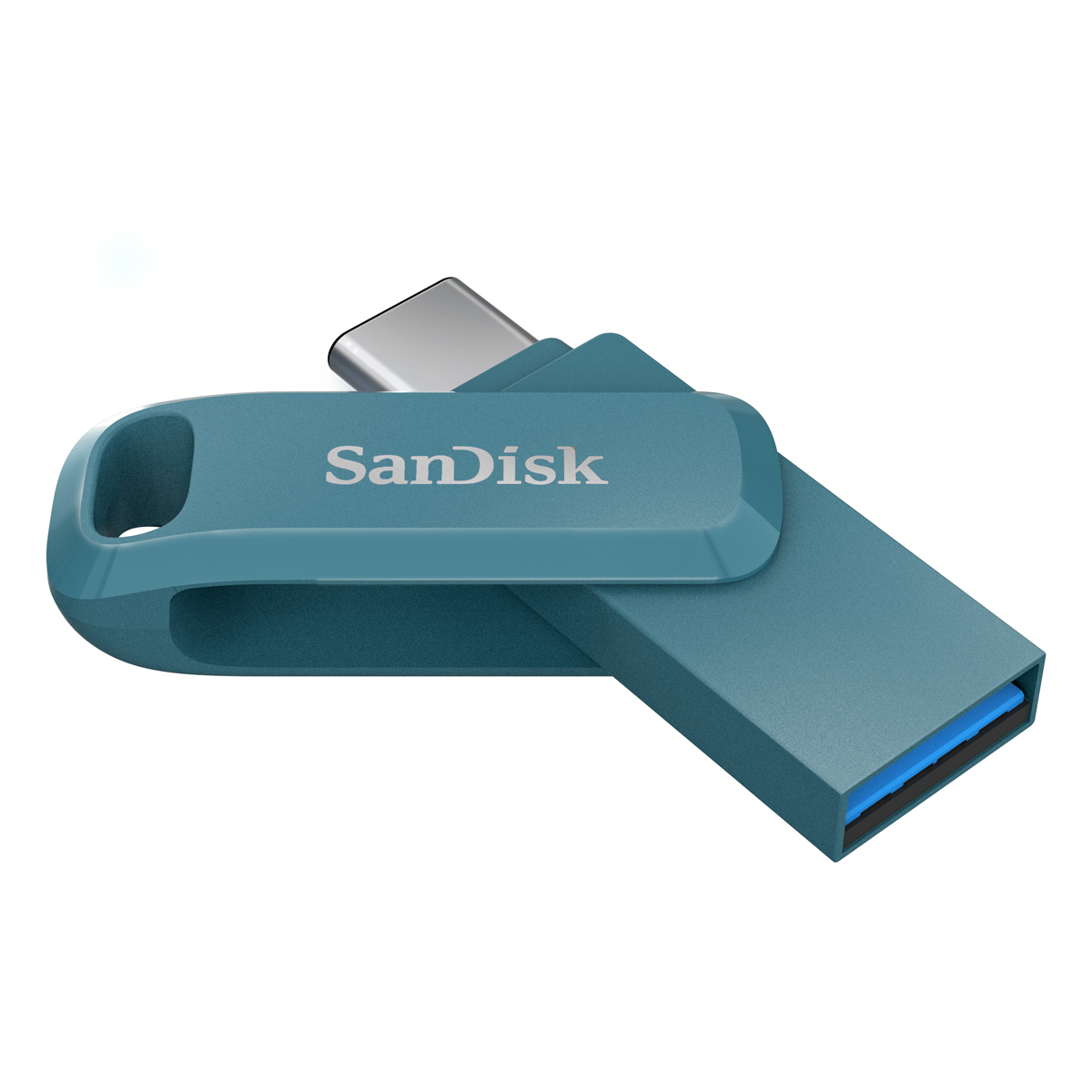 SanDisk Ultra Dual Drive Go Typ-A/Typ-C 1TB USB-Stick Blau Swivel, bis zu 400 MB/s, USB 3.2 Gen 1x1 (5 Gbit/s) USB Sticks Produkt Bild 4