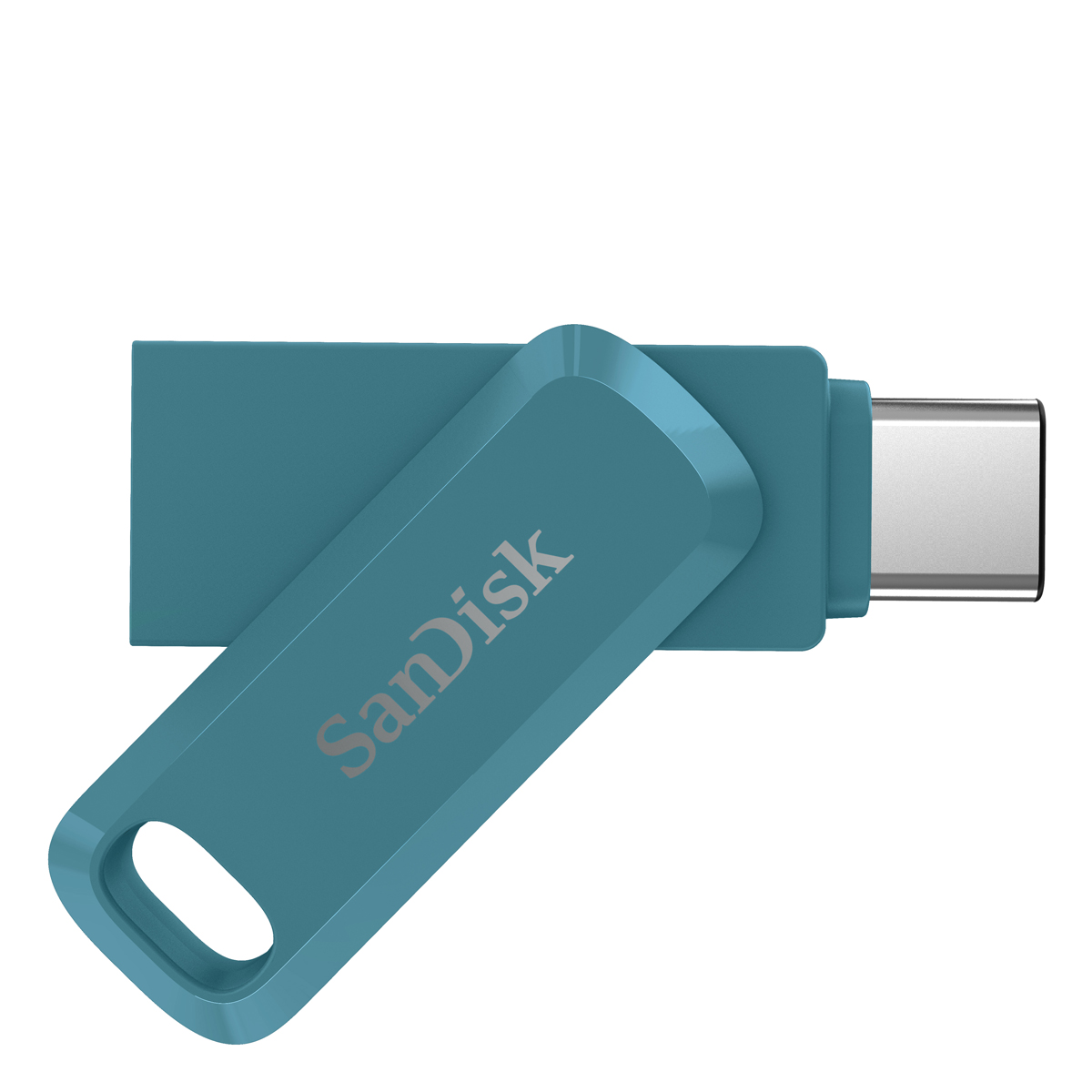 SanDisk Ultra Dual Drive Go Typ-A/Typ-C 1TB USB-Stick Blau Swivel, bis zu 400 MB/s, USB 3.2 Gen 1x1 (5 Gbit/s) USB Sticks Produkt Bild 5