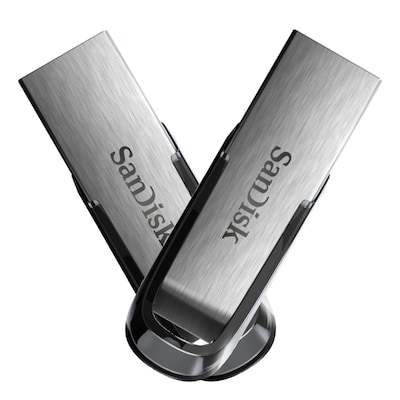 2er Pack SanDisk Ultra Flair Typ-A 256GB USB-Stick Ohne Schutzkappe, bis zu 150 MB/s, USB 3.2 Gen 1x1 (5 Gbit/s)