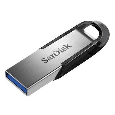 SanDisk Ultra Flair Typ-A 16GB USB-Stick Ohne Schutzkappe, bis zu 130 MB/s, USB 3.0